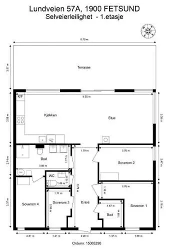 Large With 4 Bedrooms, Free Parking, 400m From Trainstaion